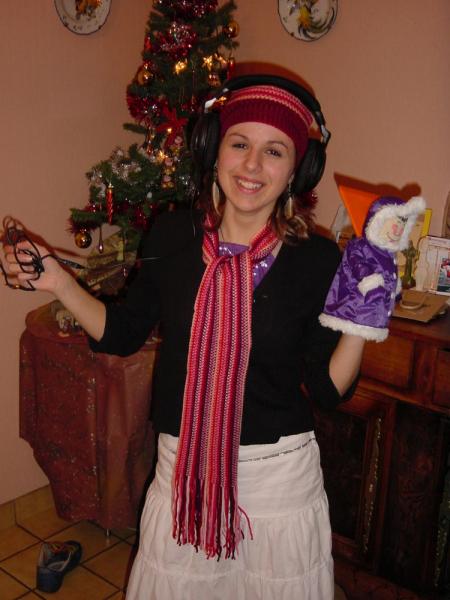 moi et mes cadeaux de noel