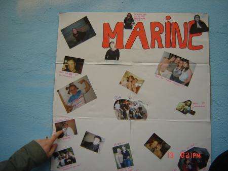 le panneau MARINE